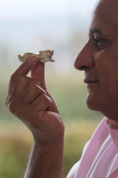 英国男子车库翻出中国玉狗：估价1800多万（图）