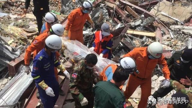 柬埔寨西港大樓塌陷 已造成18人死亡24人受傷，中資承建商被捕